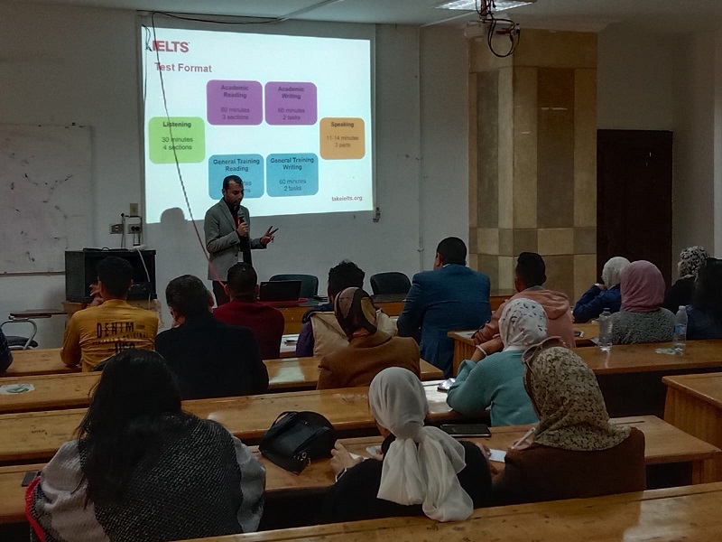 The conclusion of the "Qualification for IELTS" workshop at the Faculty of Archeology