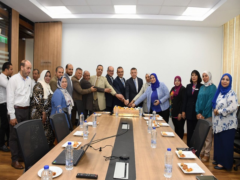 Networking and Information Technology Center honors Prof. Mahmoud El-Meteini, President of Ain Shams University