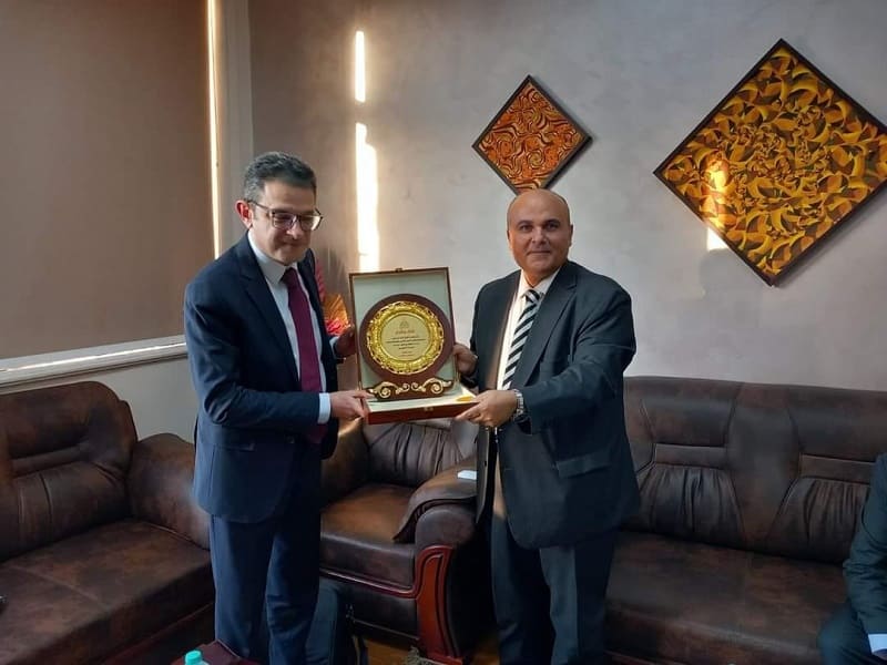 The Dean of the Faculty of Law receives Advisor Dr. Tamer Ferjani