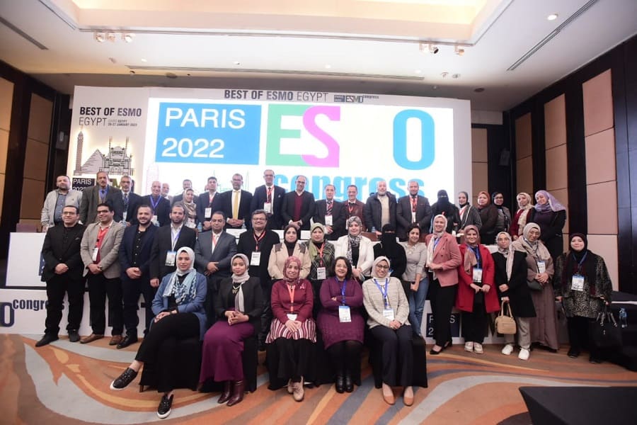 The best at the European Society of Oncology conference for the first time in Egypt