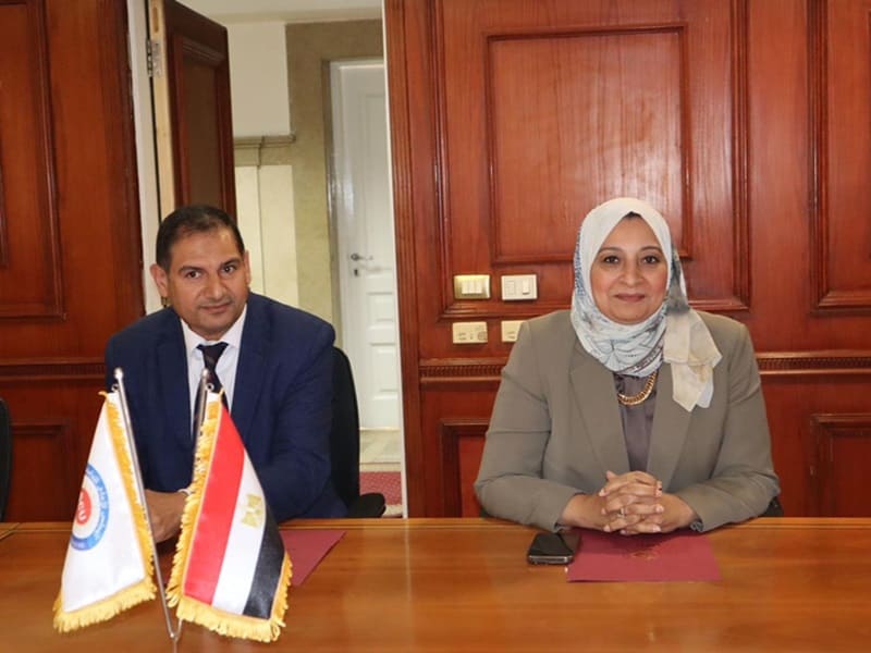 Prof. Ghada Farouk participates in the first meeting of the Supreme Accreditation Committee of the National Center for Training and Leadership Preparation at the Supreme Council of Universities.