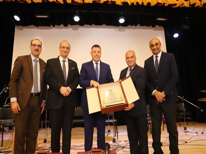 The Faculty of Specific Education  honors Prof.  Mahmoud El-Meteini, President of the University