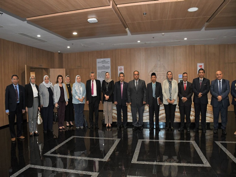 Ain Shams University receives a high-level Indonesian delegation to discuss ways of joint cooperation
