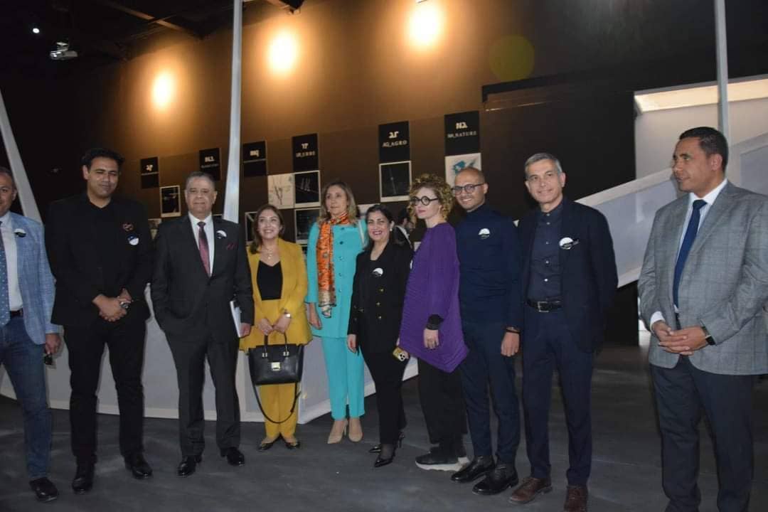 The Minister of Culture and the Italian Deputy Minister of Culture inaugurate the Egyptian pavilion of the Venice International Architecture Biennale, which is held in cooperation between the Faculty of Engineering and the University of Reggio Calabria, Italy