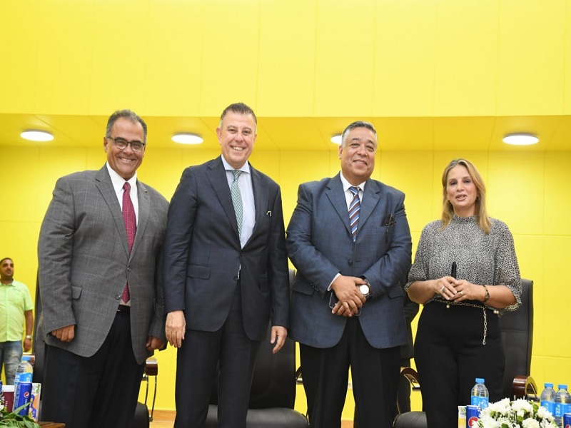 The President of Ain Shams University inaugurates the auditorium of Prof. Mahdi Allam, Faculty of Arts, after its renovation