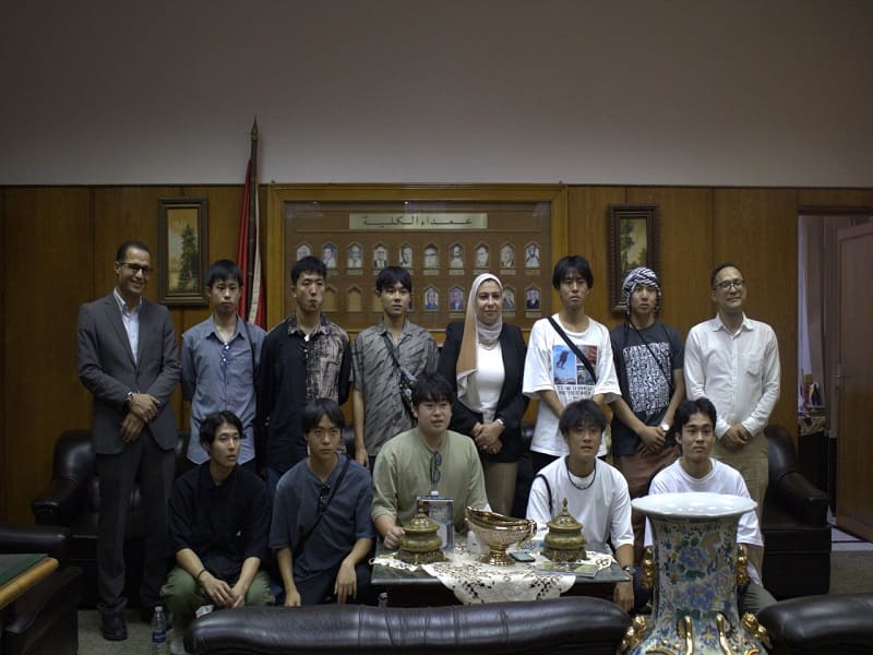 The Faculty of Alsun hosted a student delegation from Hiroshima University