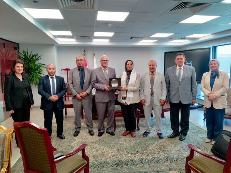 Ain Shams University receives a delegation from University of Zawia in Libya to enhance communication and joint cooperation