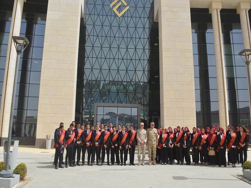 Ain Shams University students visit to the Knowledge City in the Administrative Capital