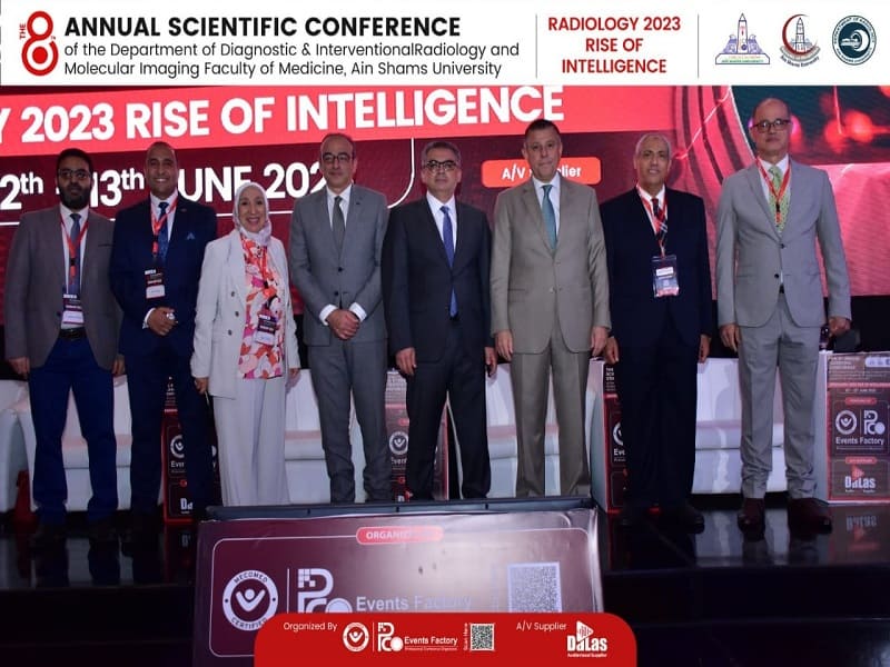 The President of the University opens the activities of the eighth annual scientific conference of the Department of Diagnostic and Interventional Radiology and Molecular Imaging at the Faculty of Medicine
