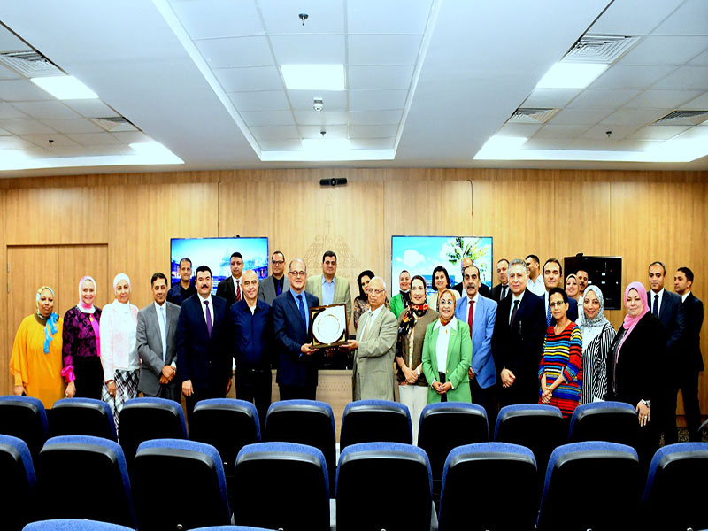 The honoring of Prof.  Ayman Saleh, at the Graduate Studies Council,