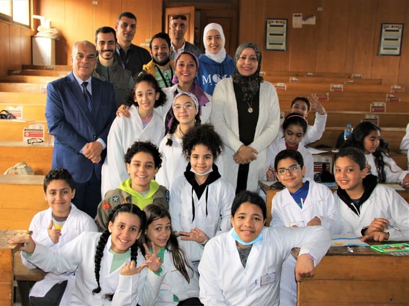 Children's University hosted by the Faculty of Specific Education, Ain Shams University
