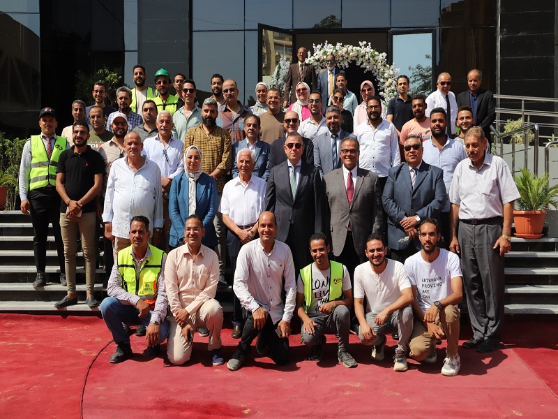 Inaugurating the building of the laboratories at the Faculty of Science