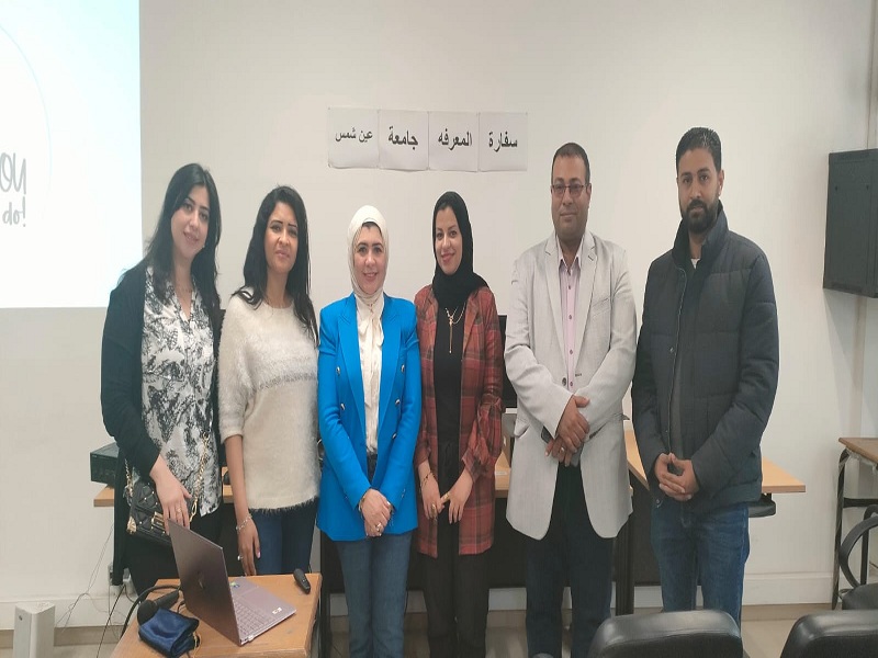 Self-management is a free workshop at the Knowledge Embassy of the Bibliotheca Alexandrina at the Faculty of Arts in cooperation with the Students of "For Egypt" Central Family