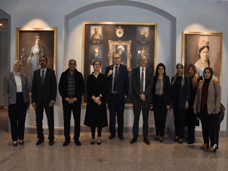 A high-level delegation from the British University of Exeter hosted by Ain Shams University