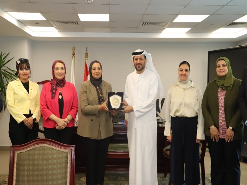 The President of Ain Shams University discusses ways of cooperation with the delegation of the University of Sharjah