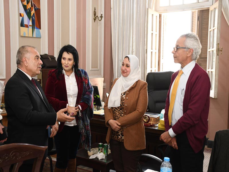 The Faculty of Specific Education receives the Quality Assurance Center visits in preparation for program accreditation