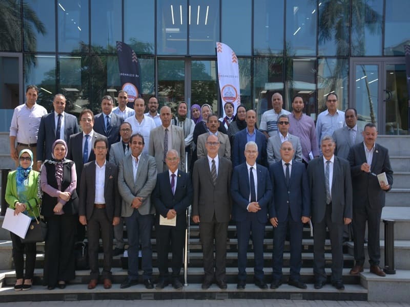 A workshop at Ain Shams University for developing the system of international postgraduate students in Egyptian universities