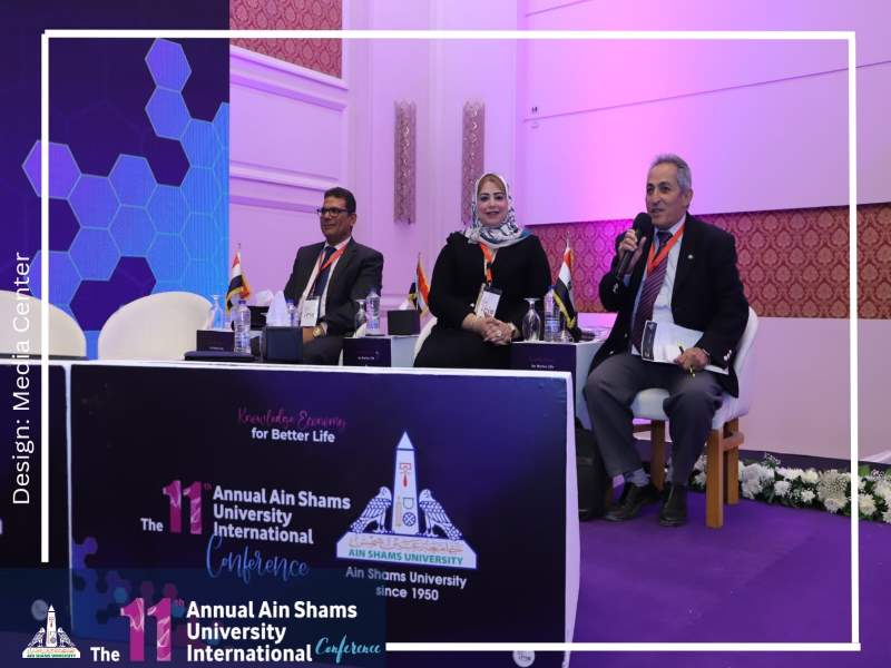 A session entitled Remote Sensing (in cooperation with the National Authority for Remote Sensing and Space Sciences and the United Arab Emirates University) in the activities of the second day of the 11th Annual Ain Shams University International conference