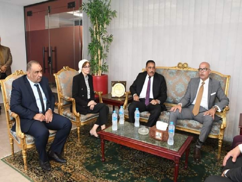The President of Ain Shams University and the Governor of Matrouh signed a joint cooperation protocol in the presence of the Executive Director of the International Relations and Academic Cooperation Sector and Director of the Training and Development Center..........
