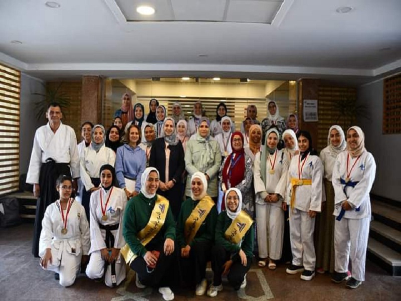 The Faculty of Girls wins the second place in the Republic Aikido Championship