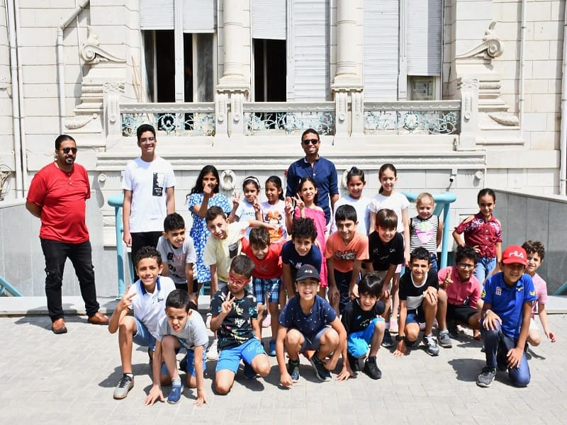 The Zafaran Museum at Ain Shams University receives a visit from the Children's Museum