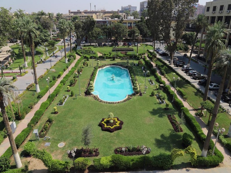 فوز جامعة عين شمس بالمركز الثاني في مسابقة أفضل جامعة صديقة للبيئة