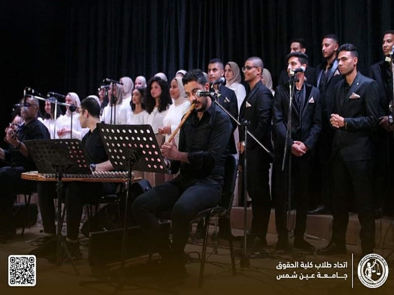 The choir team of the Faculty of Law won first place at the university level