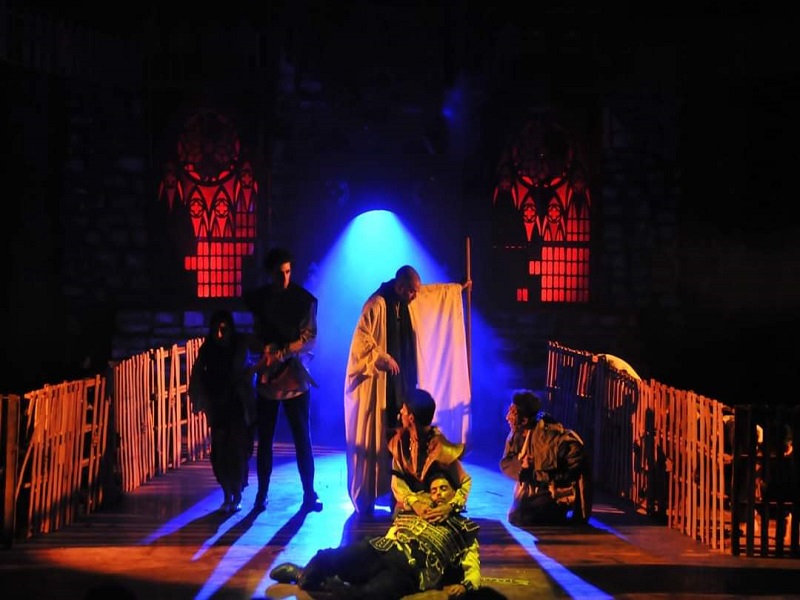 The Theatrical performance "The Hunchback of Notre Dame" of Ain Shams University at the National Theater Festival