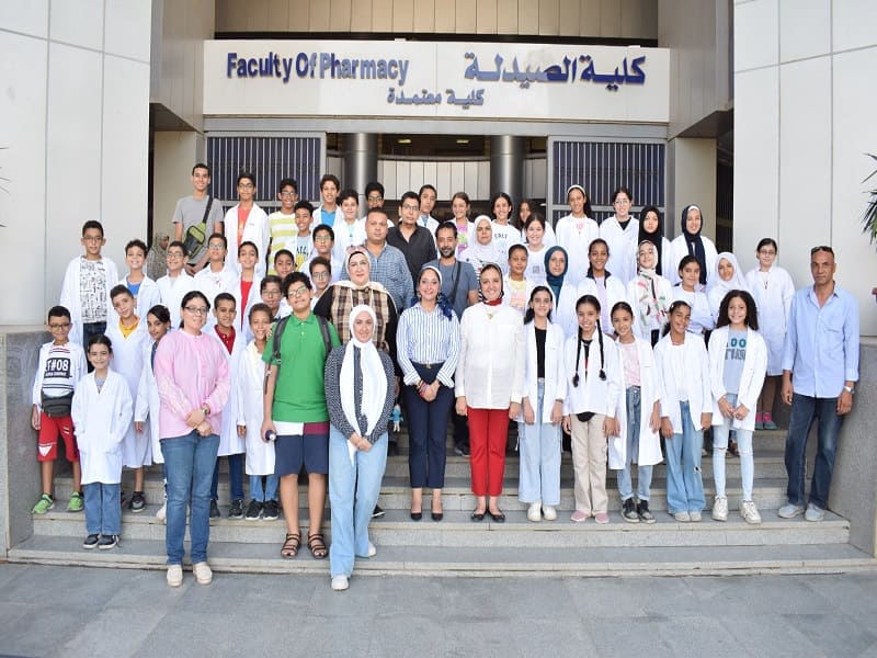 Children's University in a visit to the Faculty of Pharmacy