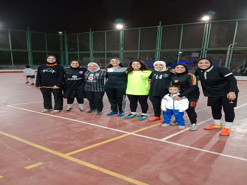 For the first time, the Ain Shams University Alumni Association organizes a women's football league within the Ramadan tournament