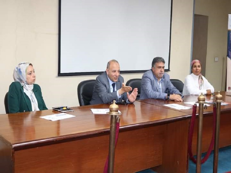 An introductory seminar at the Faculty of Engineering for students who received the Sawiris Excellence Scholarship for the academic year 2023/2024)