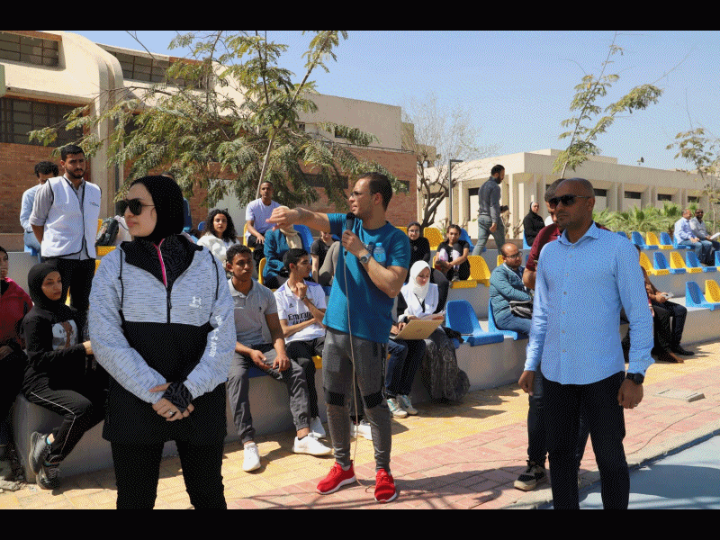 The activities of the first marathon of the Innovation and Entrepreneurship Center at Ain Shams University