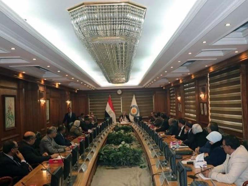 The Ministry of Higher Education: The Supreme Council for Community Service and Environmental Development holds its periodic meeting