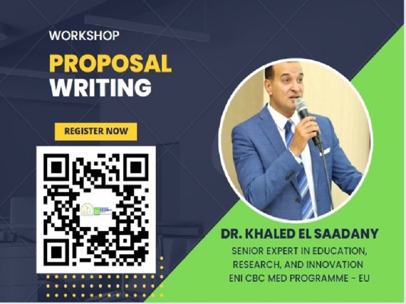 Writing proposals for research projects and capacity building projects in higher education institutions…A workshop at the Training and Development Center in Ain Shams