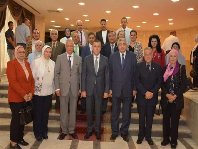 The President of Ain Shams University witnesses the Faculty of Al-Alsun's celebration of the accreditation of nine of its programs, in the presence of the President's Advisor for Health and Prevention Affairs
