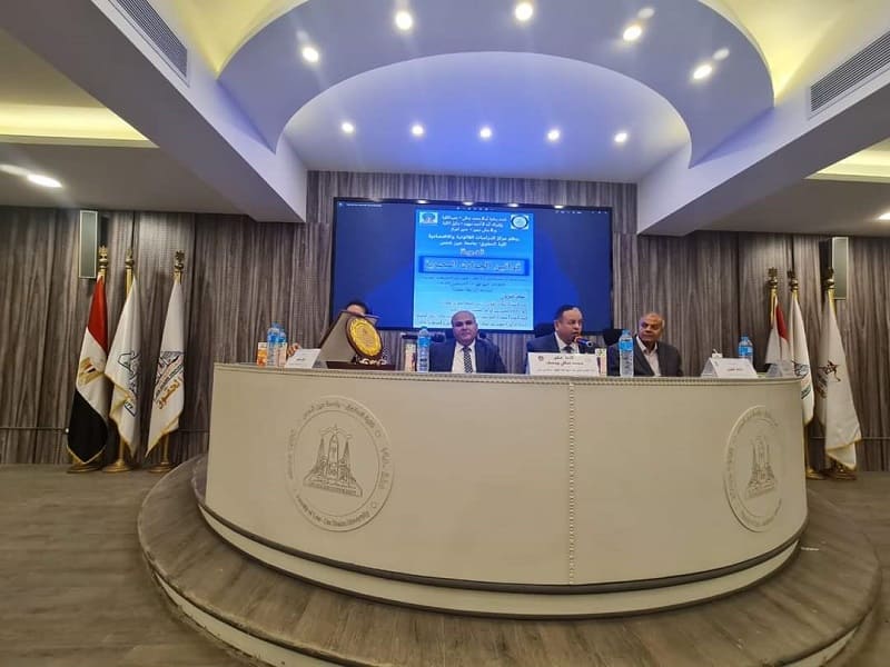The head of the Egyptian Customs Authority gave a lecture at the Faculty of Law
