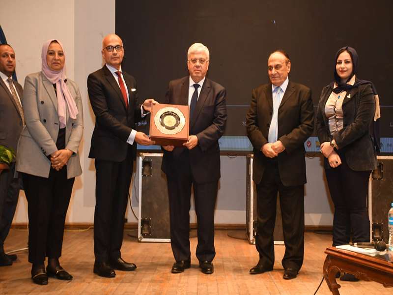 The Minister of Higher Education and the President of Ain Shams University inaugurate the activities of the educational symposium entitled “Challenges to Egyptian National Security”