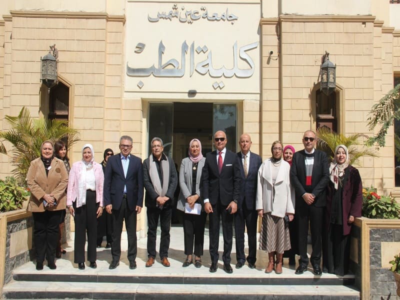 Journalist “Mahmoud Saad” was hosted by Ain Shams University during the “Ataa” symposium