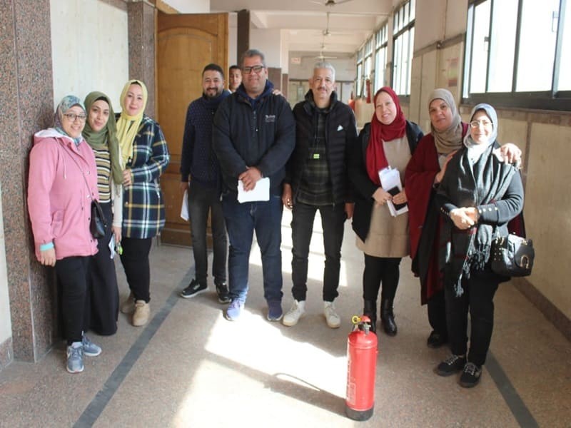 The conclusion of the training courses for administrators of the Faculty of Arts