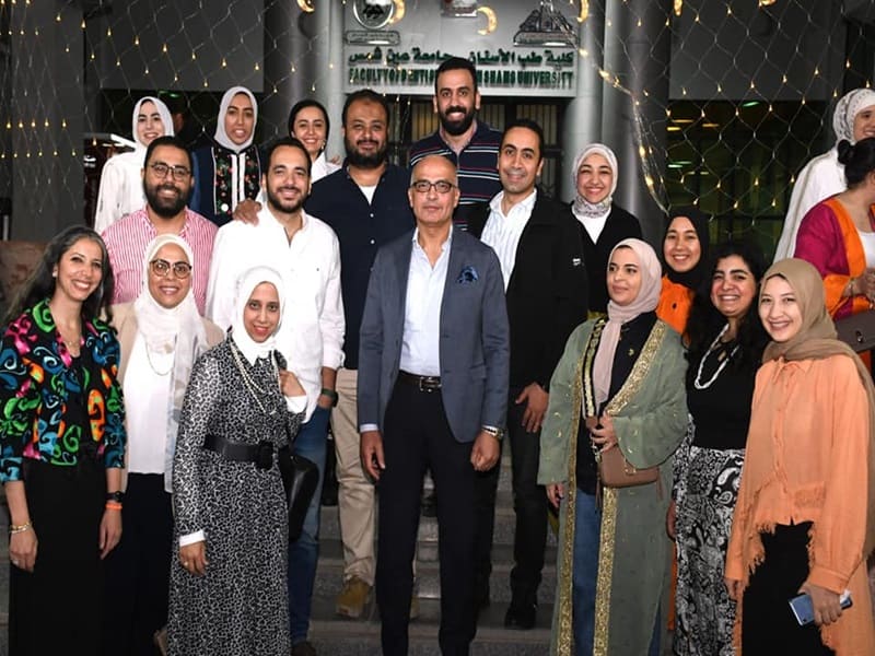 The President of Ain Shams University witnesses the Faculty of Dentistry's suhoor celebration