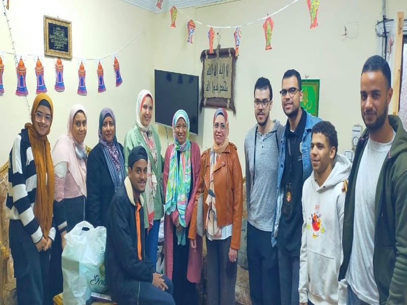 The Faculty of Al-Alsun launches a charitable convoy to an orphanage in Cairo