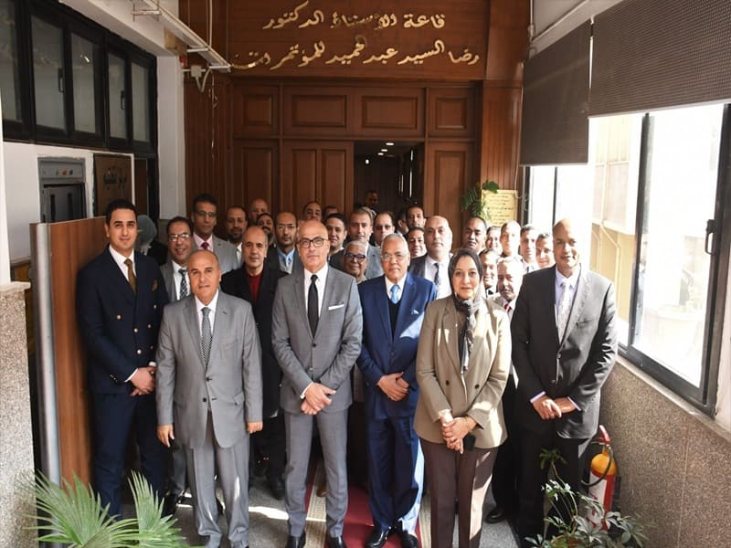 The President of Ain Shams University inaugurates the training program to develop the skills of lawyers in the General Administration of Legal Affairs