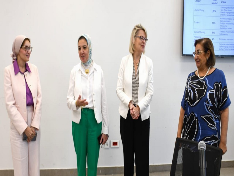 Ain Shams University Hosts Workshops by the International Publisher Elsevier in Collaboration with the Egyptian Knowledge Bank