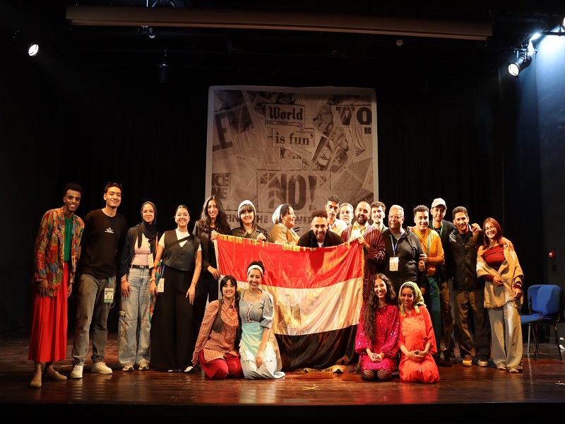 جامعة عين شمس تحصد جوائز التمثيل في مهرجان طنجة الدولي للمسرح الجامعي بالمغرب