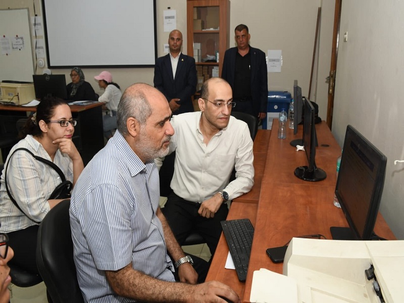 Over 6,000 students were received by the electronic coordination labs at Ain Shams University during the first phase of university admissions