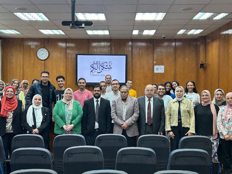 The Faculty of Computer and Information Sciences Hosts Cybersecurity Expert from the University of East London as Part of International Collaboration Activities