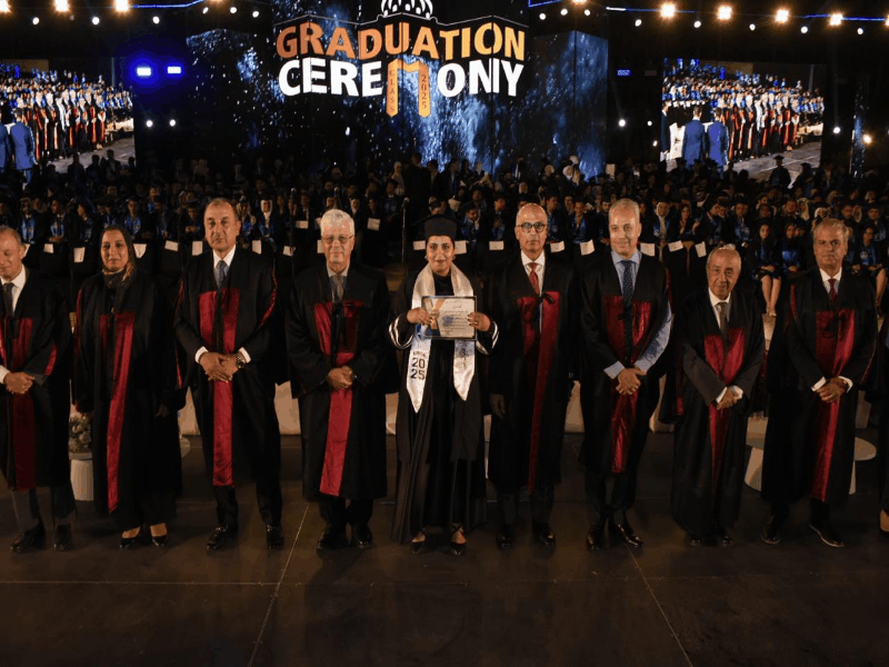 The Ministers of Higher Education and Public Business Sector, along with the President of Ain Shams University, attend the graduation ceremony of the 71st class of the Faculty of Engineering