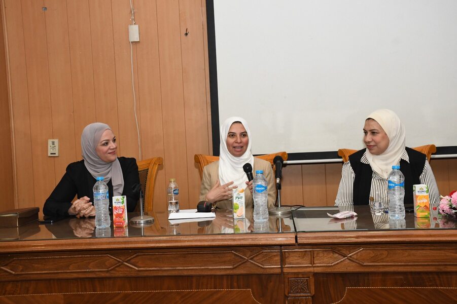 The Faculty of Al-Alsun hosts a symposium titled "Towards an Inclusive University Environment" organized by the University Students Disability Service Center
