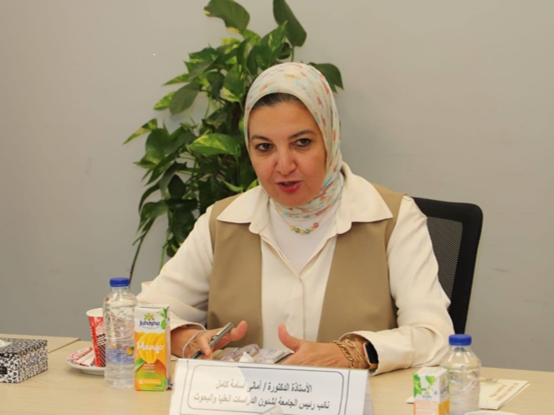 The Vice President of Ain Shams University for Postgraduate Studies and Research chaired the meeting of the Annual Conferences Coordination Committee