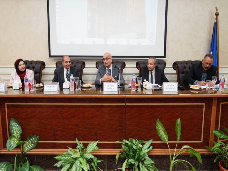 The Faculty of Science Hosts the Basic Sciences Sector Committee of the Supreme Council of Universities